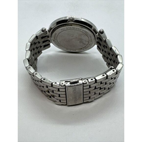 Michael Kors Darci MK3190 Womens Silver Stainless Steel Analog Dial Watch JNA429